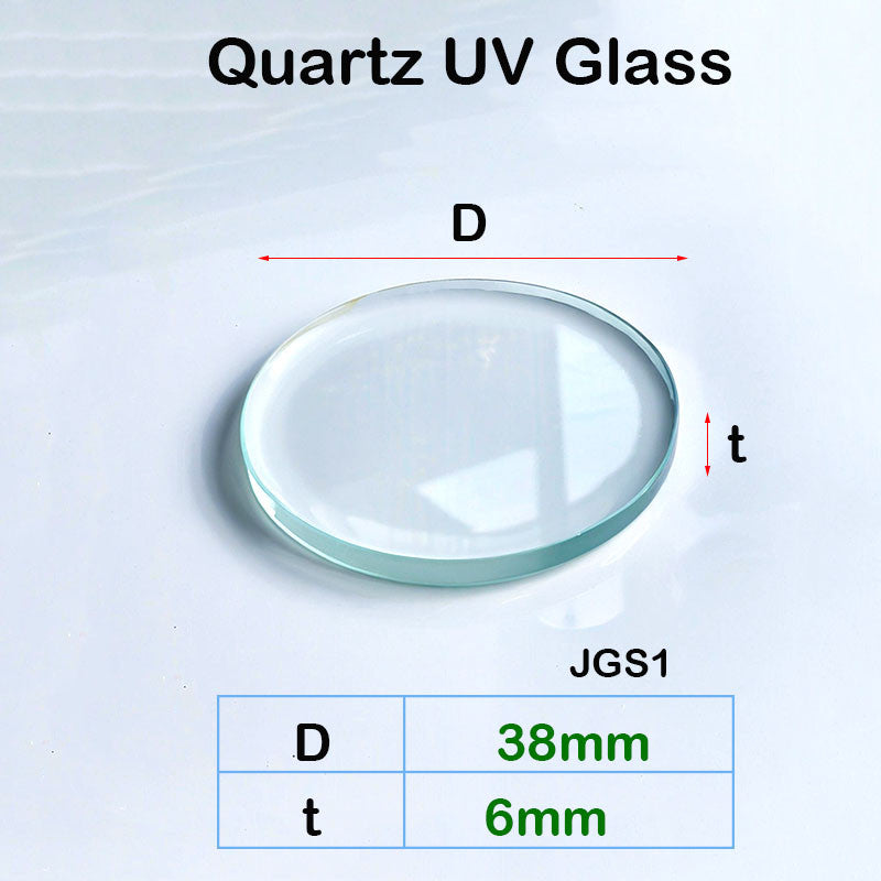 Quartz Glass Sheet-Transparent UV Ultraviolet Light, Resistant to 1200 Celsius High Temperature, Customizable Size