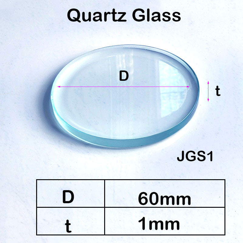 Quartz Glass Sheet-Transparent UV Ultraviolet Light, Resistant to 1200 Celsius High Temperature, Customizable Size