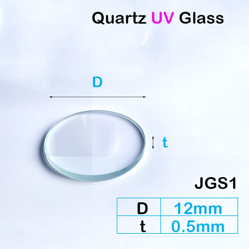 Quartz Glass Sheet-Transparent UV Ultraviolet Light, Resistant to 1200 Celsius High Temperature, Customizable Size