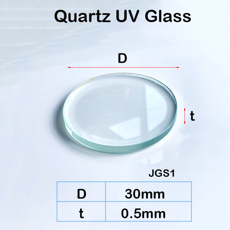 Quartz Glass Sheet-Transparent UV Ultraviolet Light, Resistant to 1200 Celsius High Temperature, Customizable Size