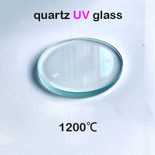 Charger l&#39;image dans la galerie, Quartz Glass Disc-JGS1-φ38mm Laser Cutting Protection Sheet, Transparent Purple UV Exterior Light