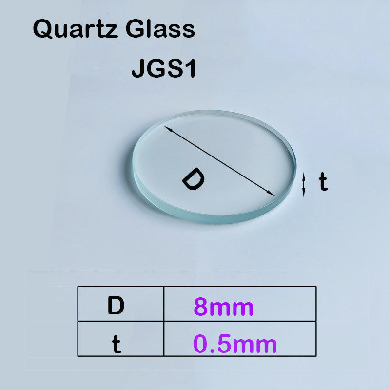 Quartz Glass Sheet-Transparent UV Ultraviolet Light, Resistant to 1200 Celsius High Temperature, Customizable Size