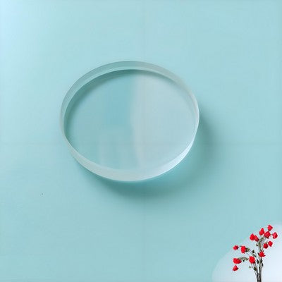 28-55mm sight glass High-Temperature Resistant Tempered Glass Viewing Plate, Thickness 5-30mm, Ideal for Industrial Inspection Windows